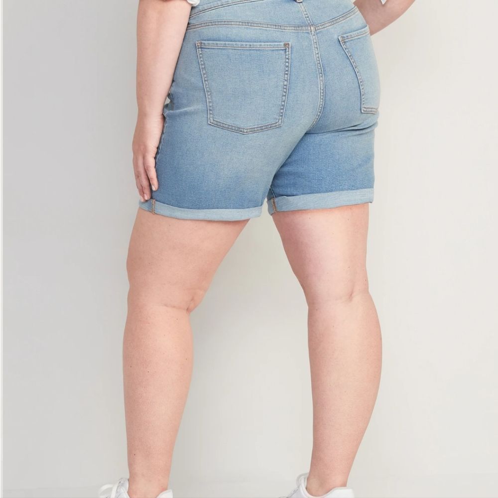 Mid- Rise Jean Shorts - Picture 2 of 5